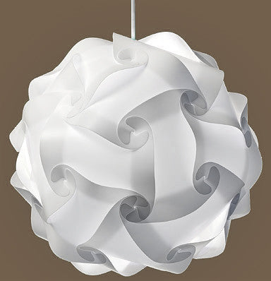 LED Puzzle Lamp White with remote