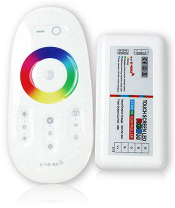 LED Touchscreen RGBW Remote & Control