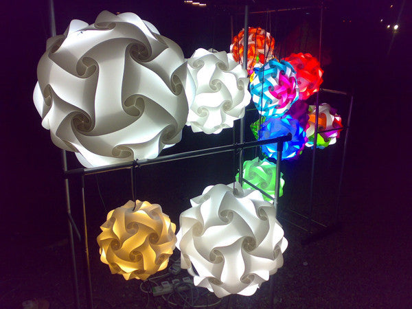 LED Puzzle Lamp RGBW w/ Remote
