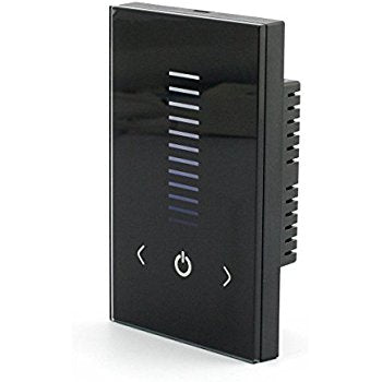 Single Color LED Dimmer Touch Panel Wall Mount